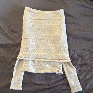 Diesel Cream Mohair Blend Sweater